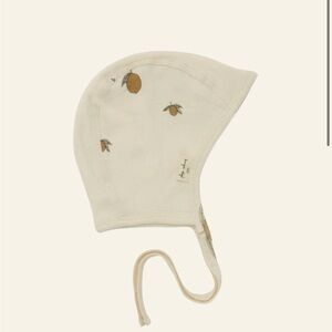 Konges Slojd Baby Bonnet - Lemon Print